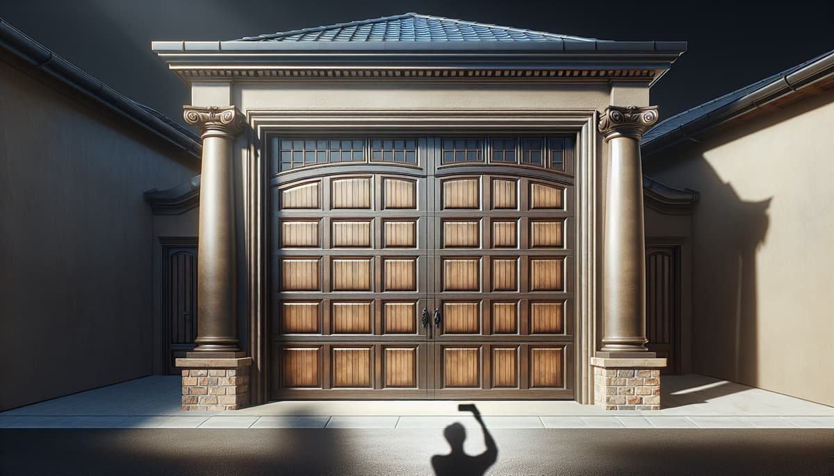 Garage Door Track Repair service in Hermitage